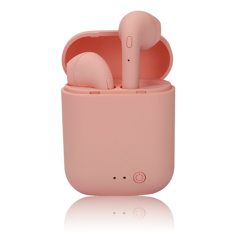 Mini-2 TWS Wireless Earphones Bluetooth 5.0 Earphone TWS Matte Macaron Earbuds With Mic Charging Box Headset Wireless Headphones