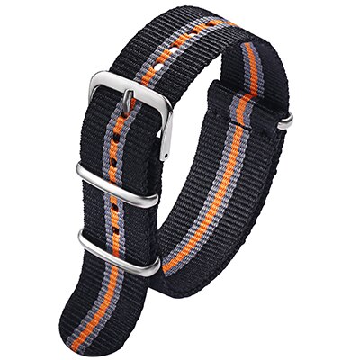 Carty 1pcs Nato Strap 18mm 20mm 22mm Nylon Watch Band Waterproof Watch Strap for Nato Army Sport Watch Dropshipping Belt