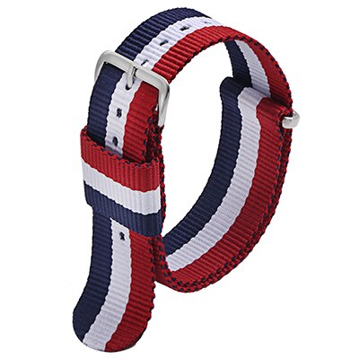 Carty 1pcs Nato Strap 18mm 20mm 22mm Nylon Watch Band Waterproof Watch Strap for Nato Army Sport Watch Dropshipping Belt