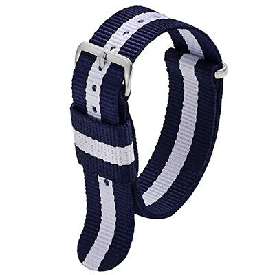Carty 1pcs Nato Strap 18mm 20mm 22mm Nylon Watch Band Waterproof Watch Strap for Nato Army Sport Watch Dropshipping Belt