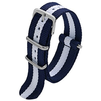 Carty 1pcs Nato Strap 18mm 20mm 22mm Nylon Watch Band Waterproof Watch Strap for Nato Army Sport Watch Dropshipping Belt