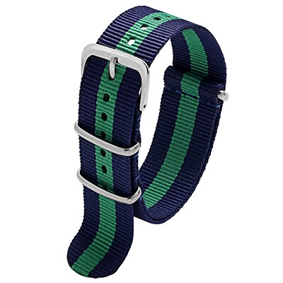 Carty 1pcs Nato Strap 18mm 20mm 22mm Nylon Watch Band Waterproof Watch Strap for Nato Army Sport Watch Dropshipping Belt