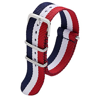 Carty 1pcs Nato Strap 18mm 20mm 22mm Nylon Watch Band Waterproof Watch Strap for Nato Army Sport Watch Dropshipping Belt