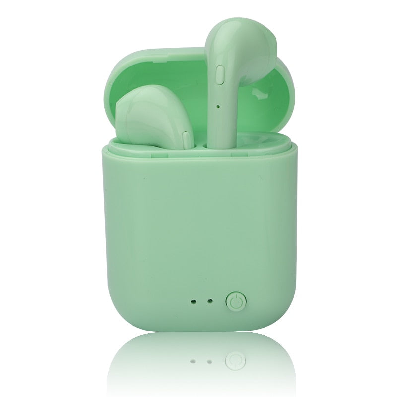 Mini-2 TWS Wireless Earphones Bluetooth 5.0 Earphone TWS Matte Macaron Earbuds With Mic Charging Box Headset Wireless Headphones