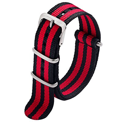 Carty 1pcs Nato Strap 18mm 20mm 22mm Nylon Watch Band Waterproof Watch Strap for Nato Army Sport Watch Dropshipping Belt