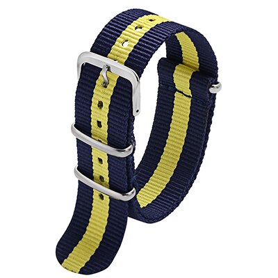 Carty 1pcs Nato Strap 18mm 20mm 22mm Nylon Watch Band Waterproof Watch Strap for Nato Army Sport Watch Dropshipping Belt