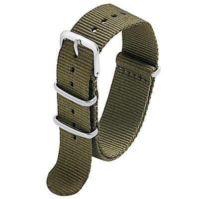Carty 1pcs Nato Strap 18mm 20mm 22mm Nylon Watch Band Waterproof Watch Strap for Nato Army Sport Watch Dropshipping Belt