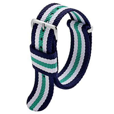 Carty 1pcs Nato Strap 18mm 20mm 22mm Nylon Watch Band Waterproof Watch Strap for Nato Army Sport Watch Dropshipping Belt