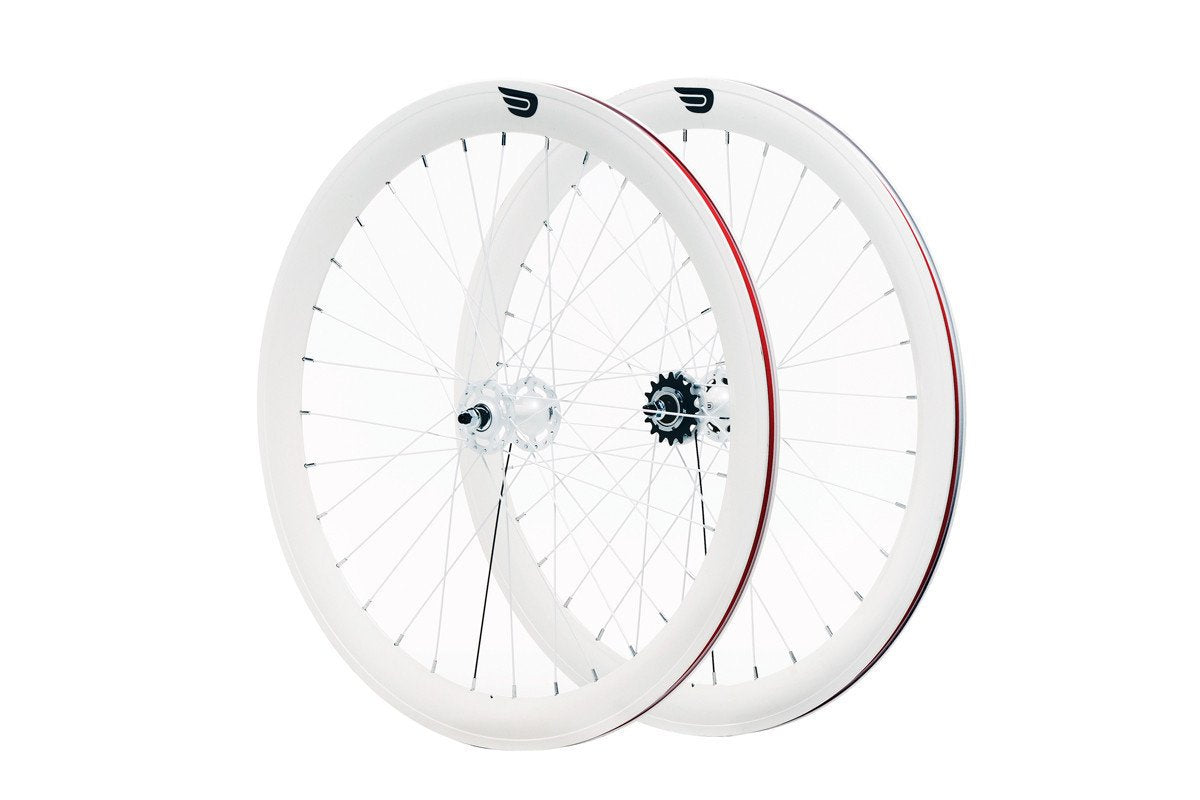 yh-work-store, Pure Fix 700C 50mm Glow Wheelset